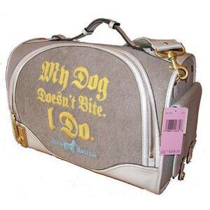 juicy couture doggy couture carrier